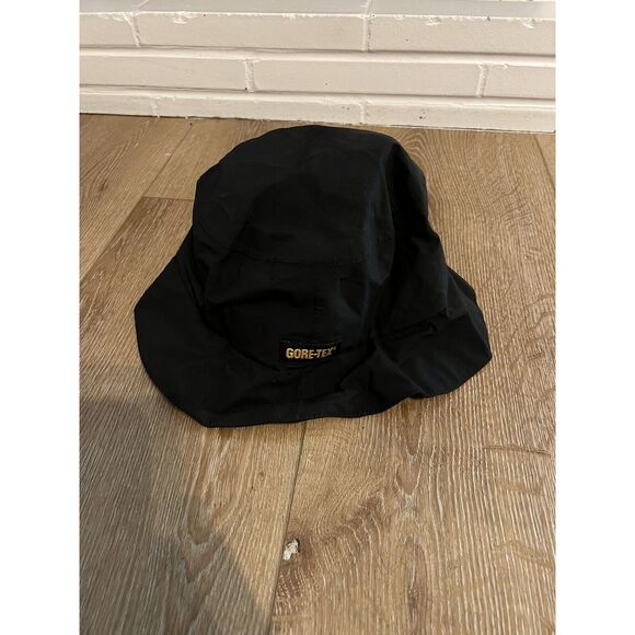 Vintage Goretex Black Outdoor Golf Fishing Bucket Hat Size OSFA - Picture 1 of 4